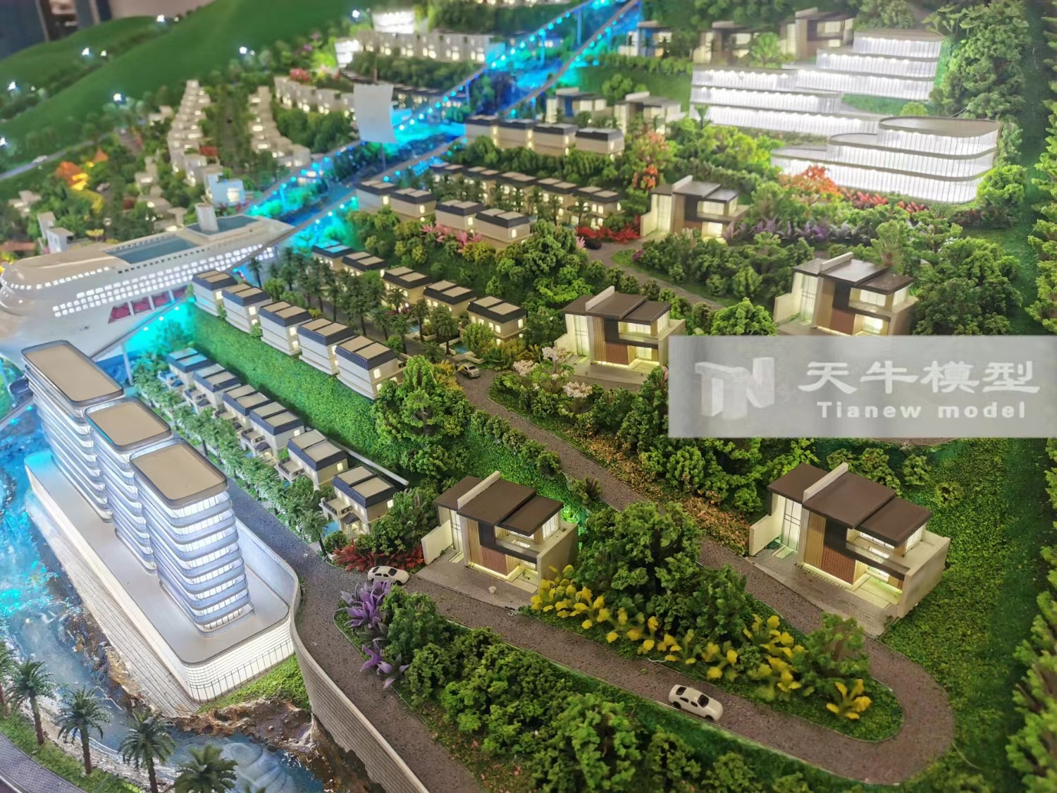 柬埔寨西哈努克港铂金海岸_案例-珠海天牛模型官网